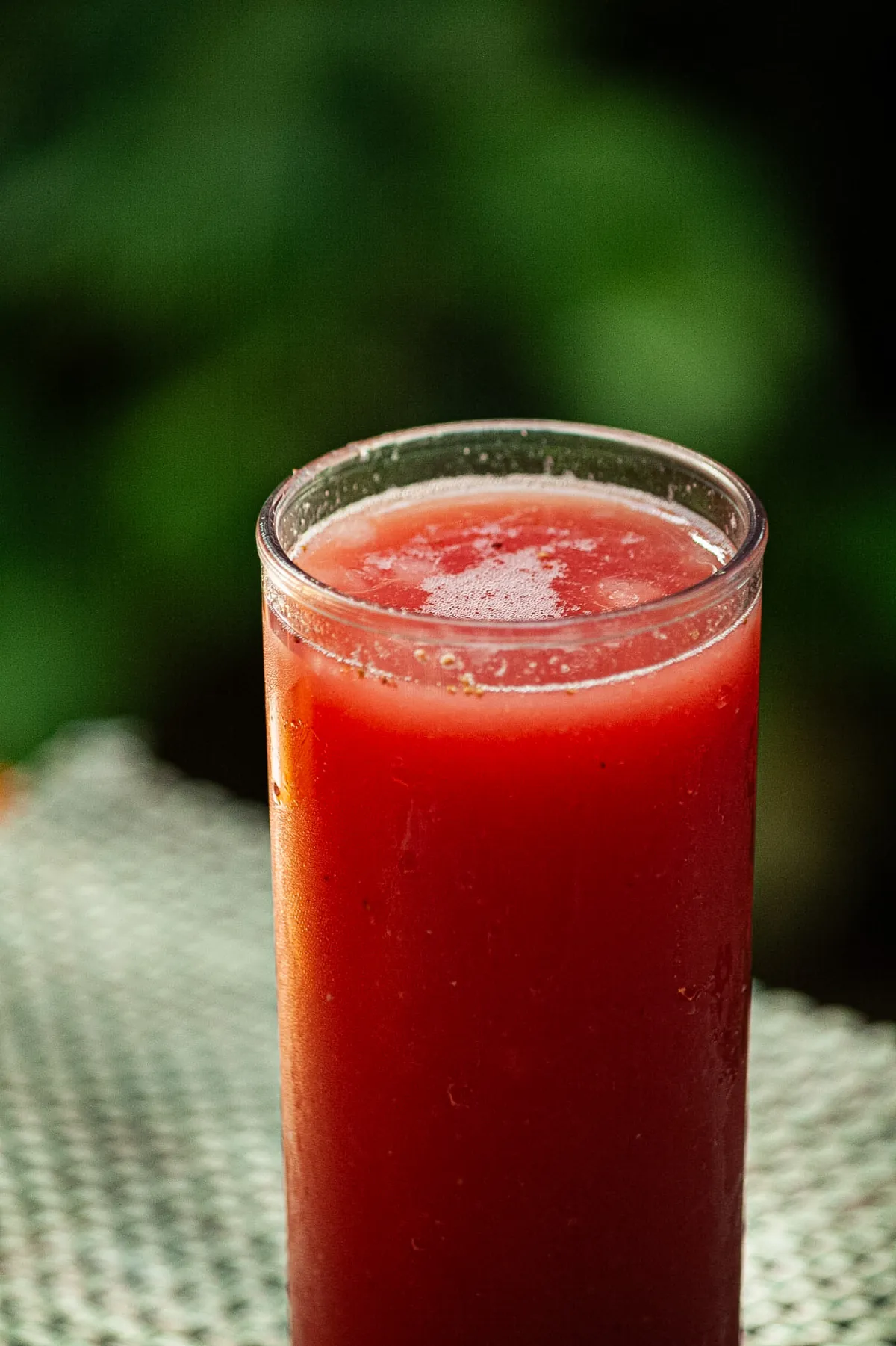 Copo de suco natural do General